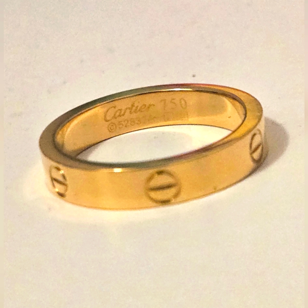 Cartier 18kt Gold Love Ring